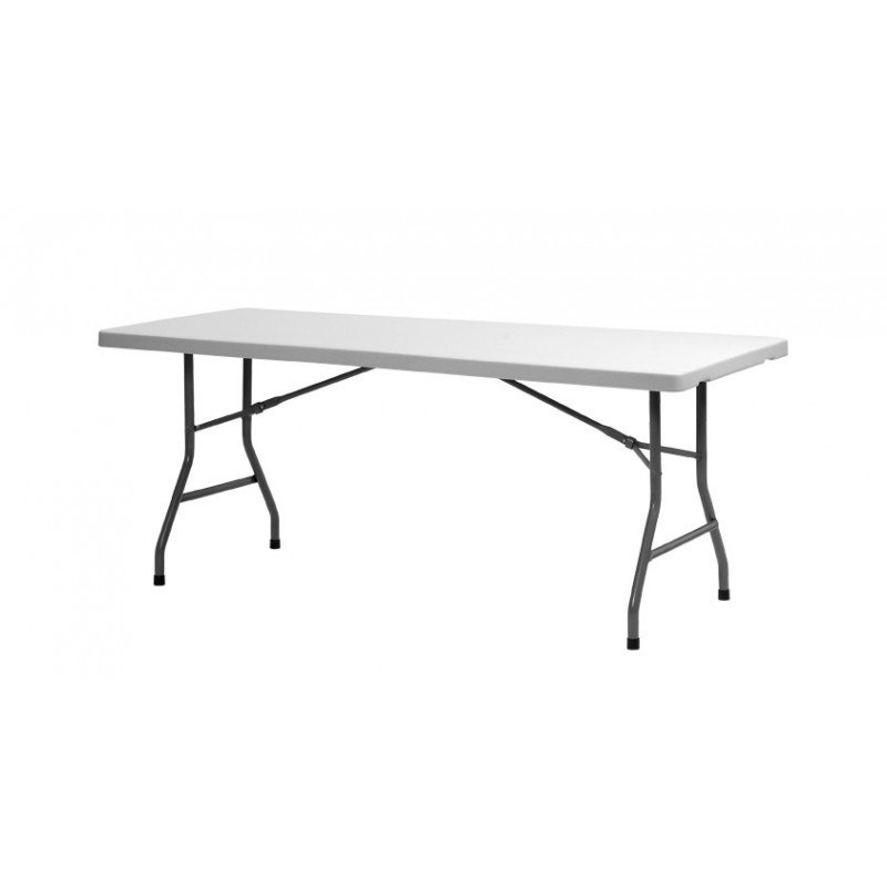 Stół prostokątny składany 180 x 75 cm