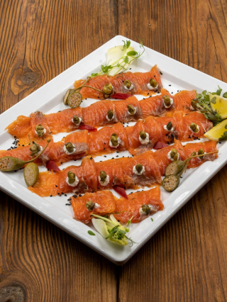 Łosoś gravlax