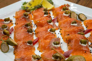 Łosoś gravlax